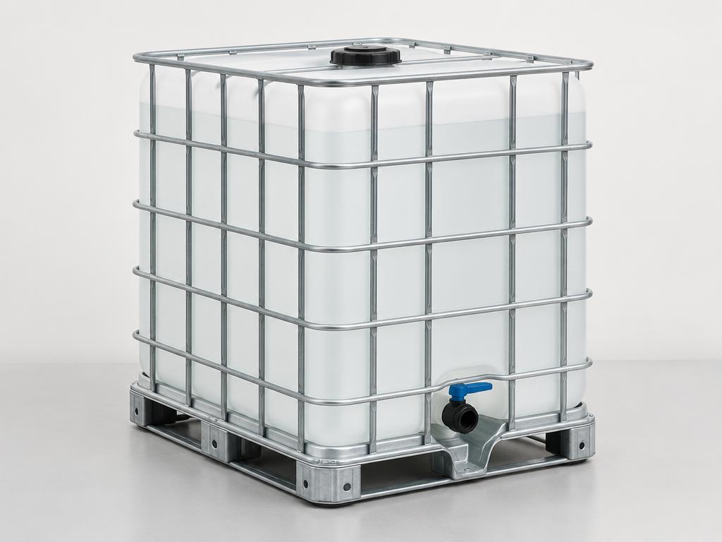 IBC tote for bulk industrial grade ethanol